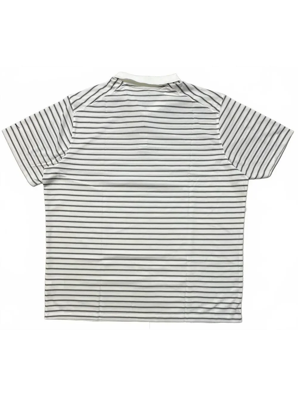 Nike Dri-FIT Victory Stripe Golf Polo Men XXL White Black DH0835-100 NWT